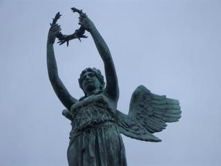 [Angel statue]