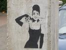 [Audrey Hepburn graffiti]
