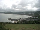[Looking down on New Quay from Penycastell]