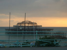 [West Pier at sunset]